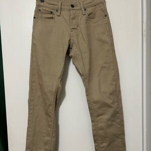 Levi's Tan 511 Skinny Pants